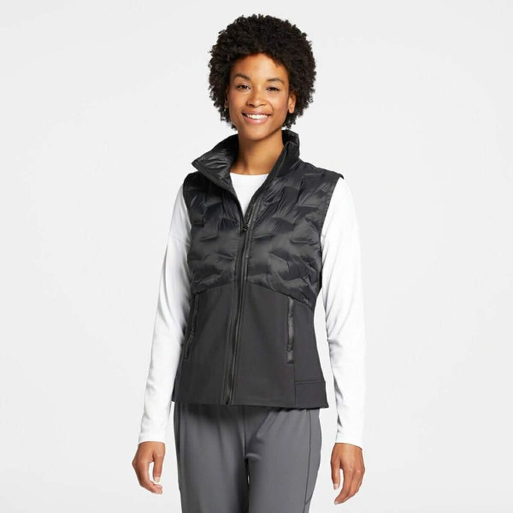 CALIA by Carrie Underwood Women's Cold Dash Run Vest black Medium